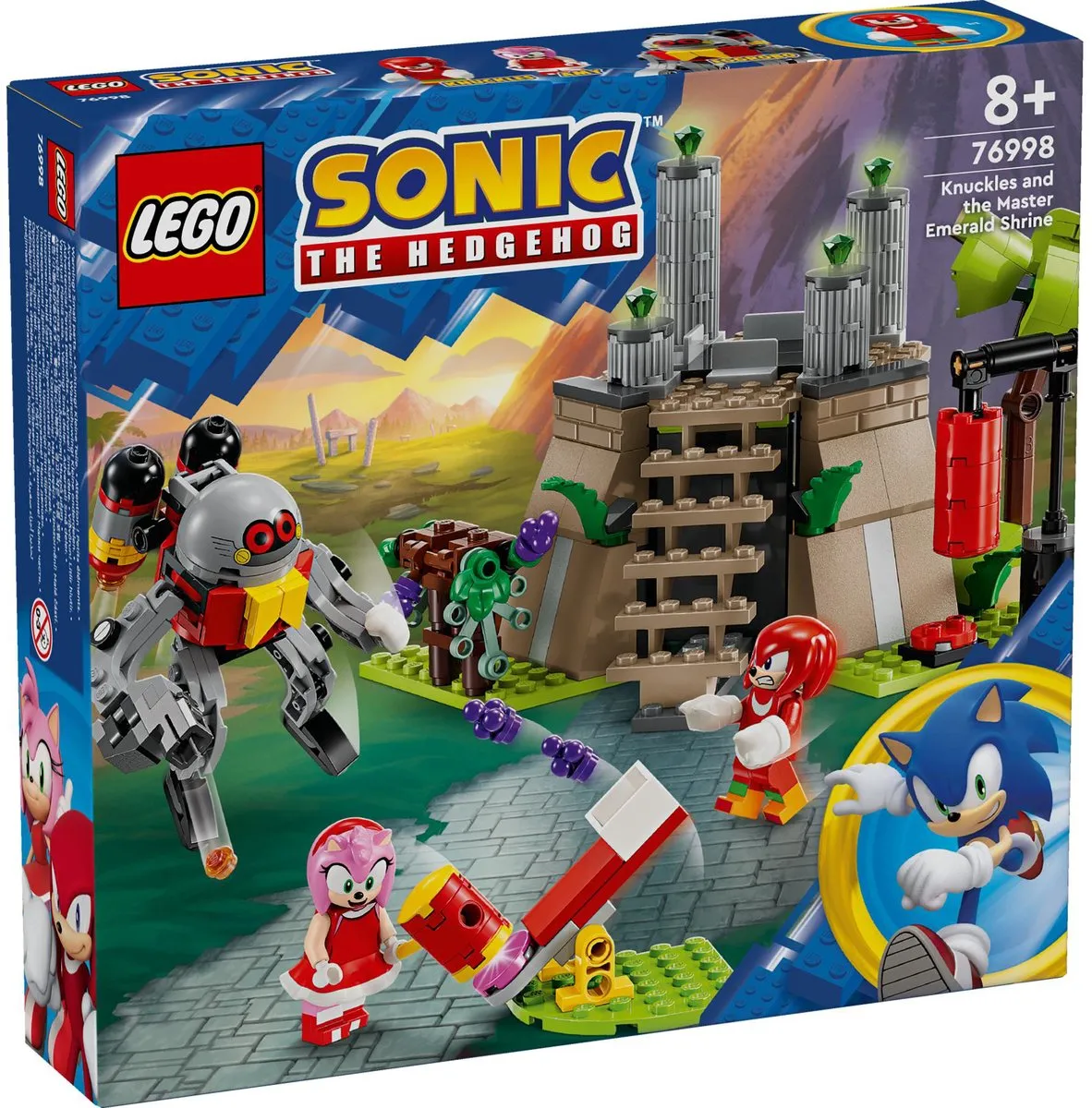 LEGO Sonic the Hedgehog Knuckles en de Master Emerald Tempel 76998