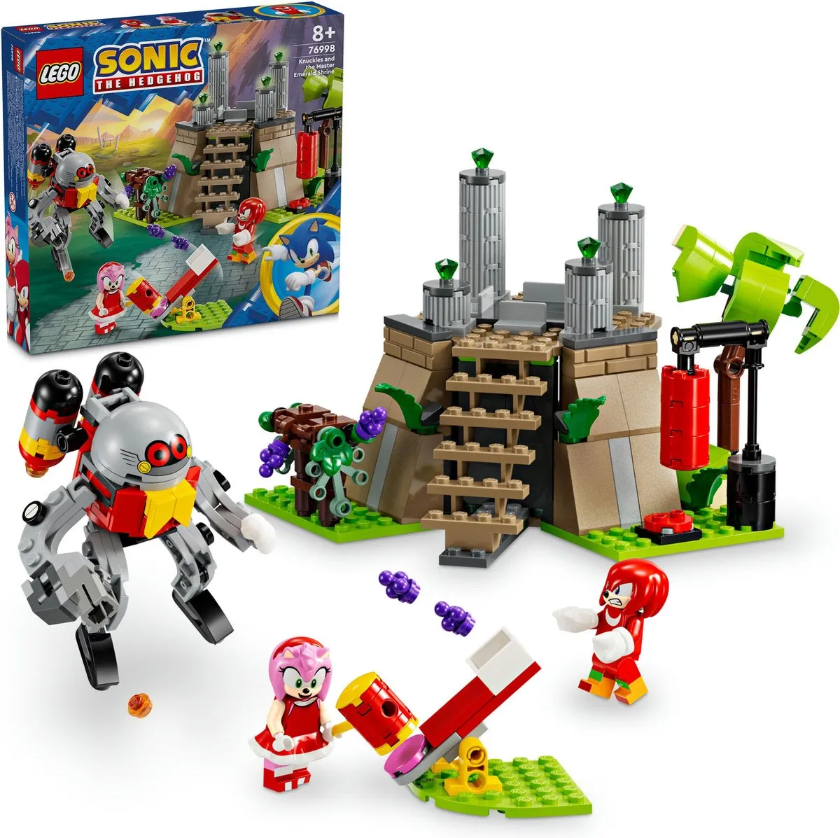 LEGO Sonic the Hedgehog Knuckles en de Master Emerald Tempel 76998 - 325 Stukken