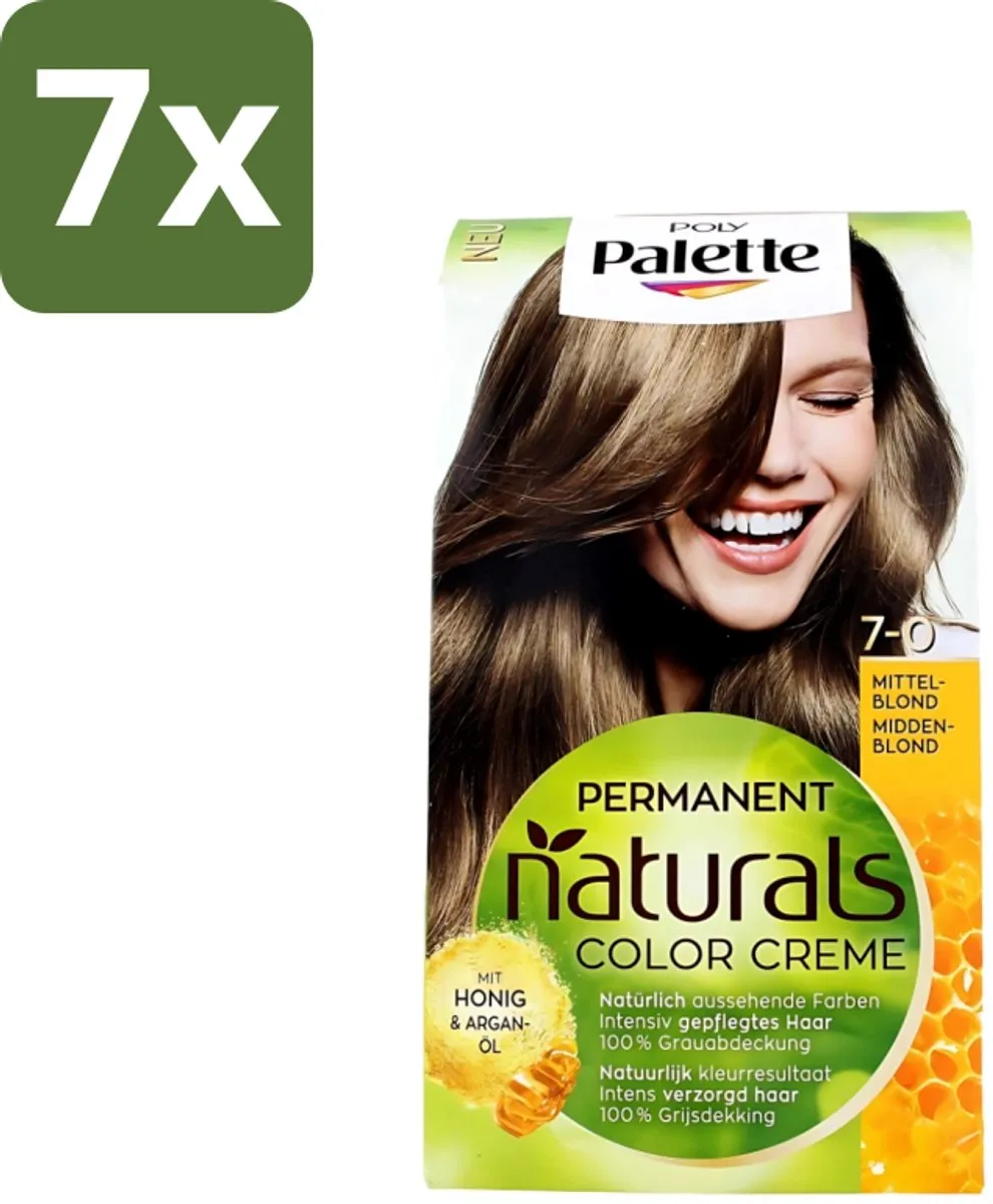 Schwarzkopf Poly Palette Haarverf Middenblond 7-0