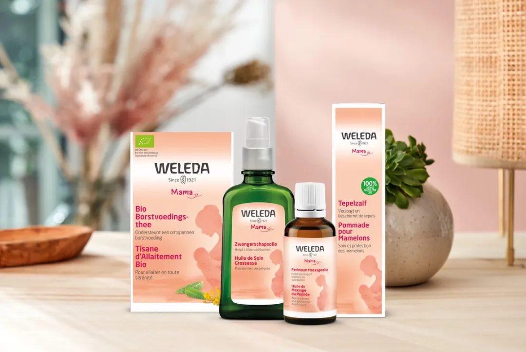 Weleda Zwangerschapsolie Lavendel Wilde Roos Sinaasappel 100ml