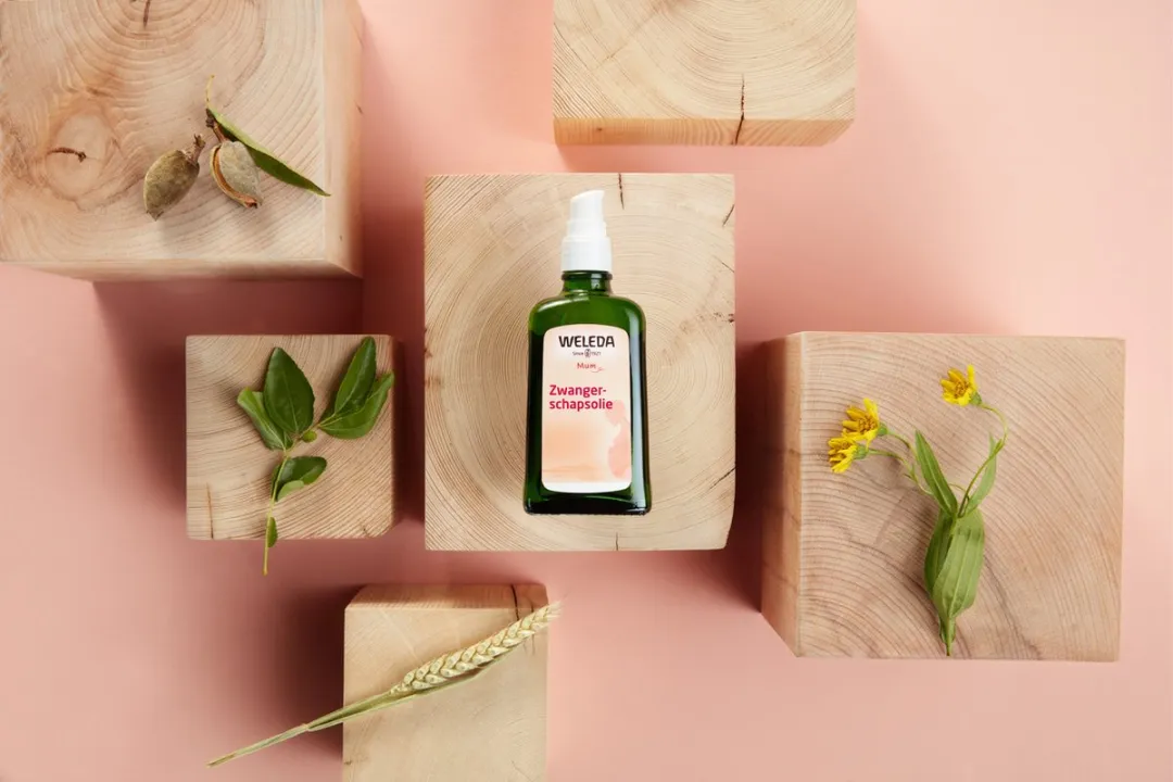 Weleda Zwangerschapsolie Lavendel Wilde Roos Sinaasappel 100ml