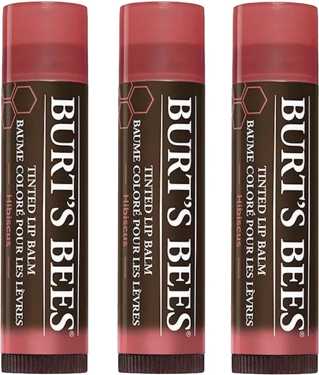 Burt's Bees Tinted Lip Balm Hibiscus