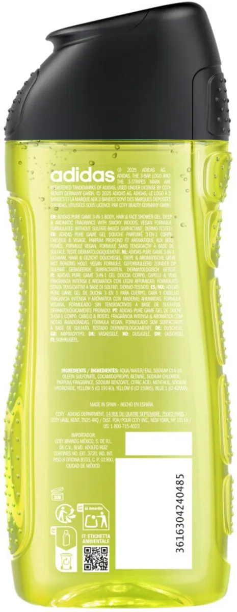 adidas Pure Game Douchegel - 6x250ml