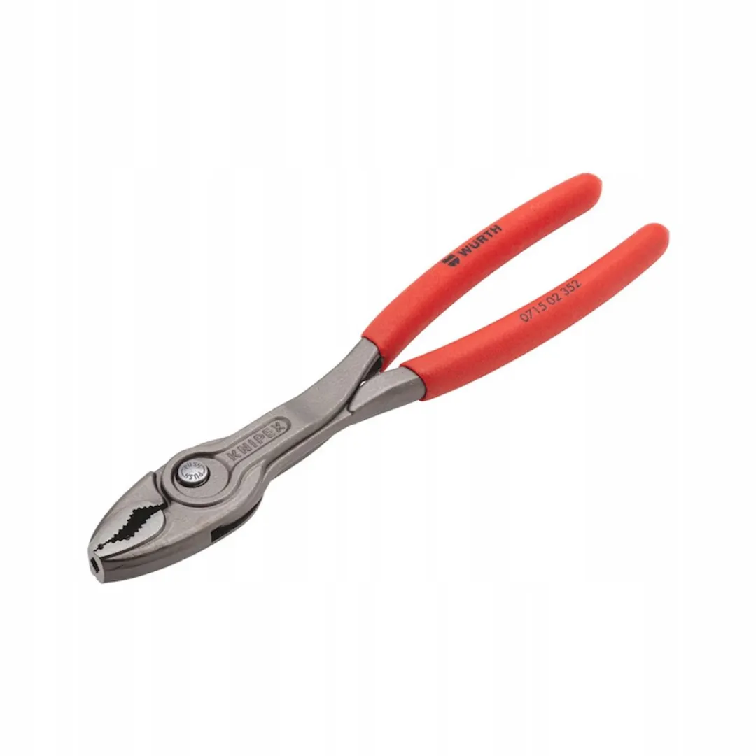 Würth Rechtse Greeptang 200mm 0715 02 352 - Grijs/Rood