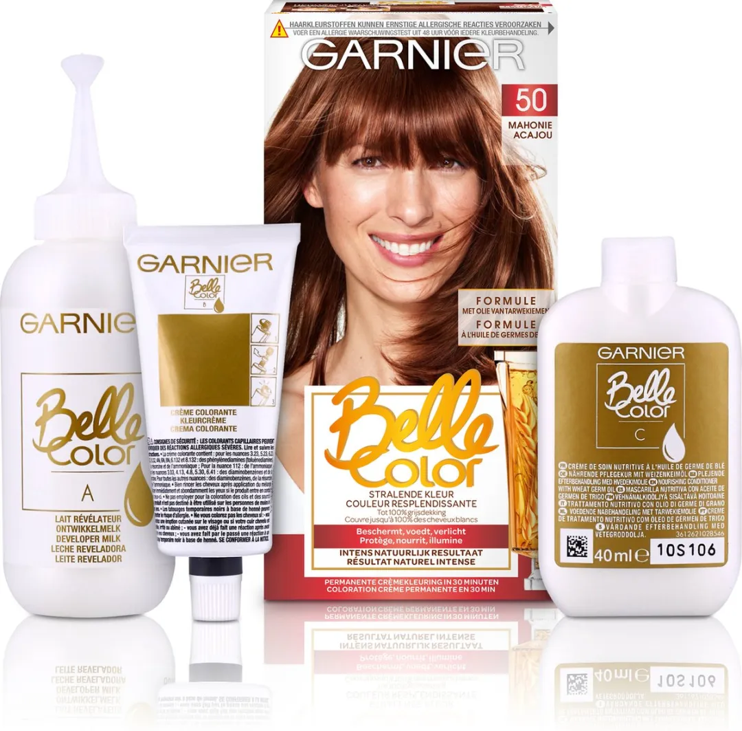 Garnier Belle Color 50 Mahonie Permanente Haarkleuring