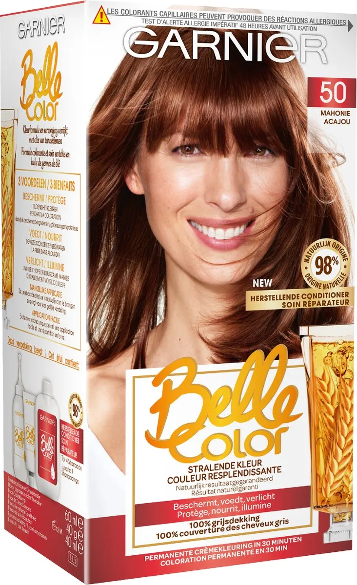 Garnier Belle Color 50 Mahonie Permanente Haarkleuring
