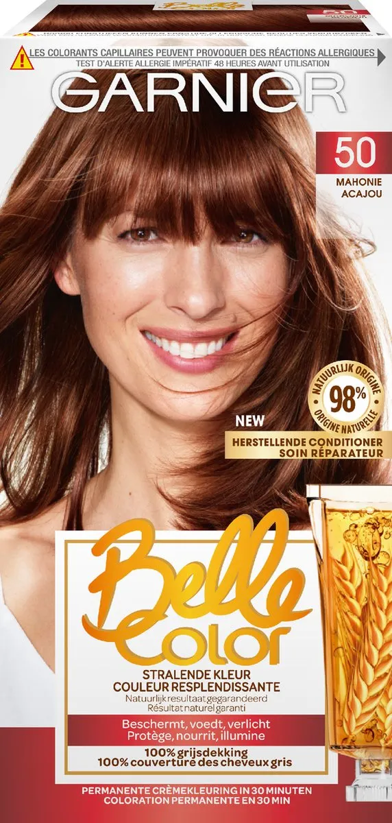 Garnier Belle Color 50 Mahonie Permanente Haarkleuring