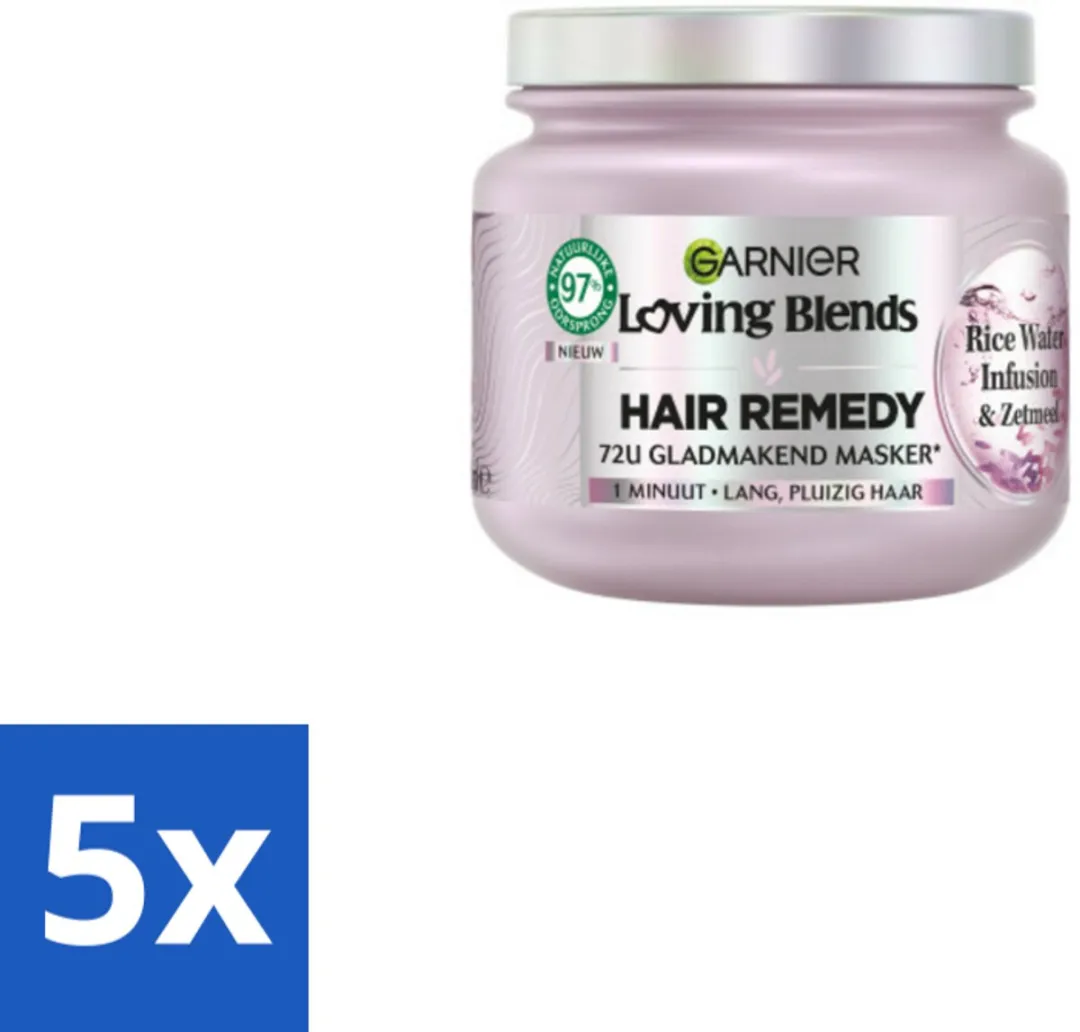 Garnier Loving Blends Rice Water Haarmasker 340ml - 20 Stuks