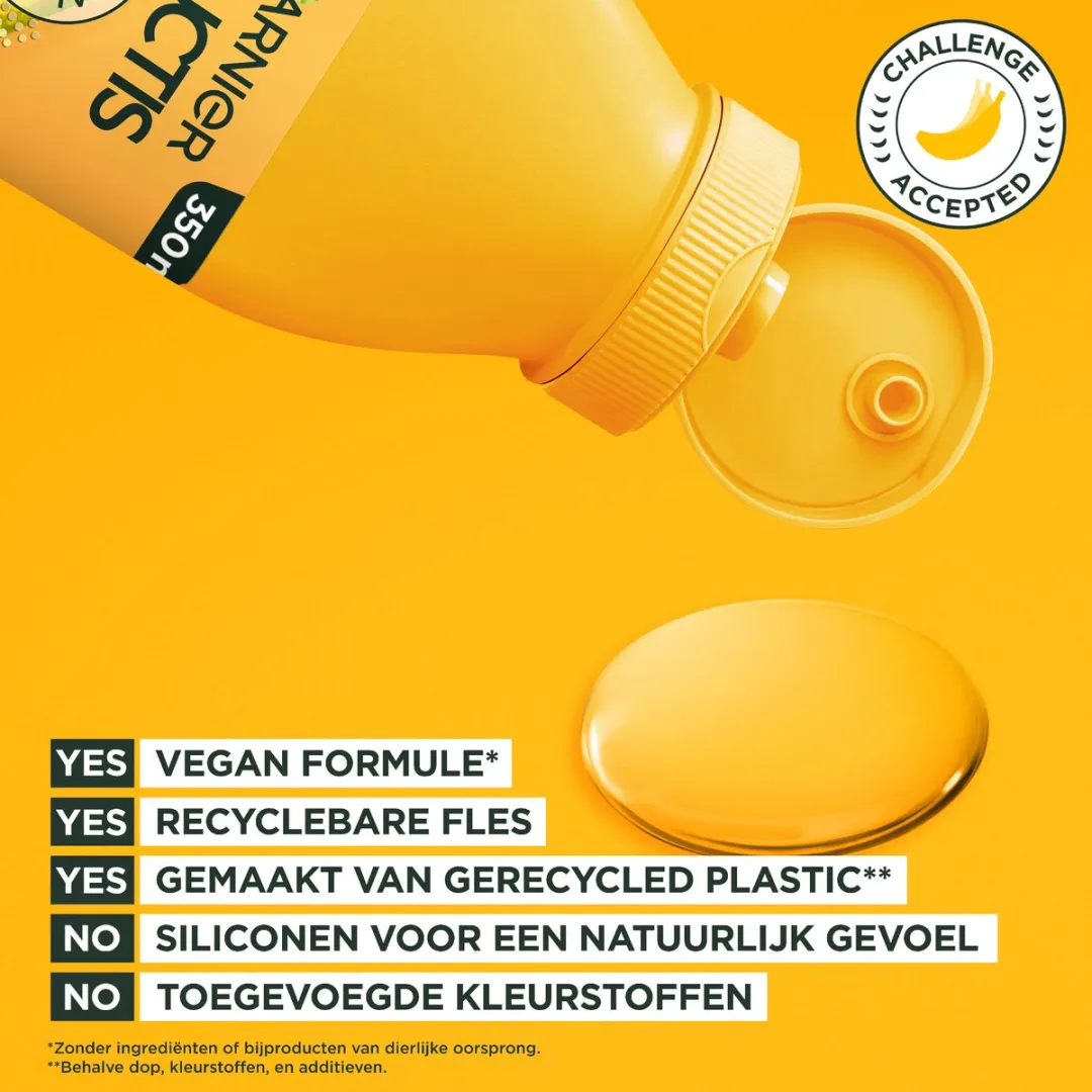 Garnier Fructis Hair Food Banana Shampoo - 6x350ml