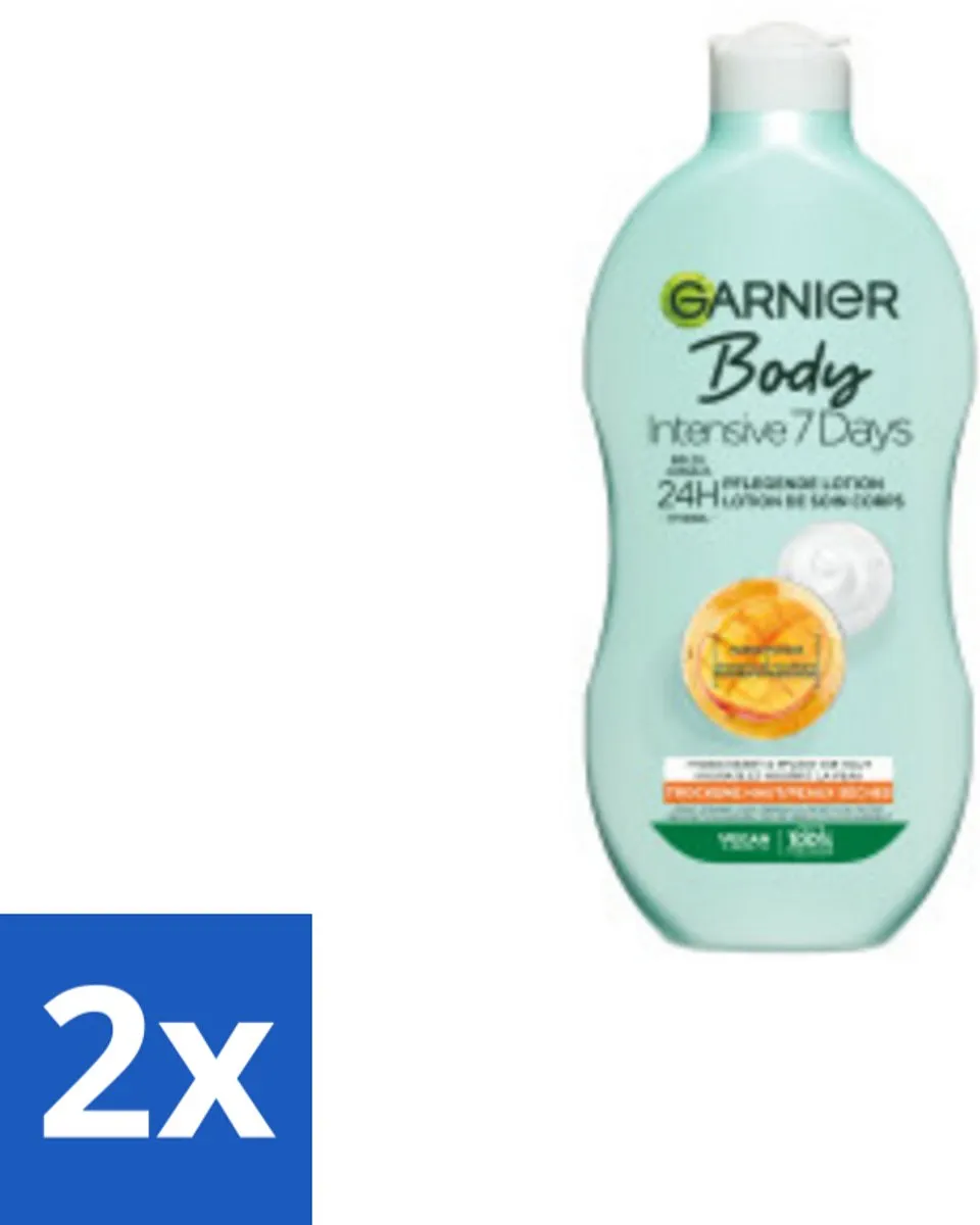Garnier Bodylotion Intensive 7 Days 800ml (2x400ml)