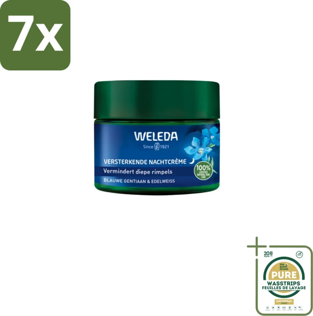 Weleda Nachtcrème Versterkend Blauwe Gentiaan & Edelweiss 280ml