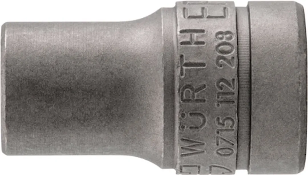 Würth 1/4" TX Plus Dopsleutel E8 - Grijs
