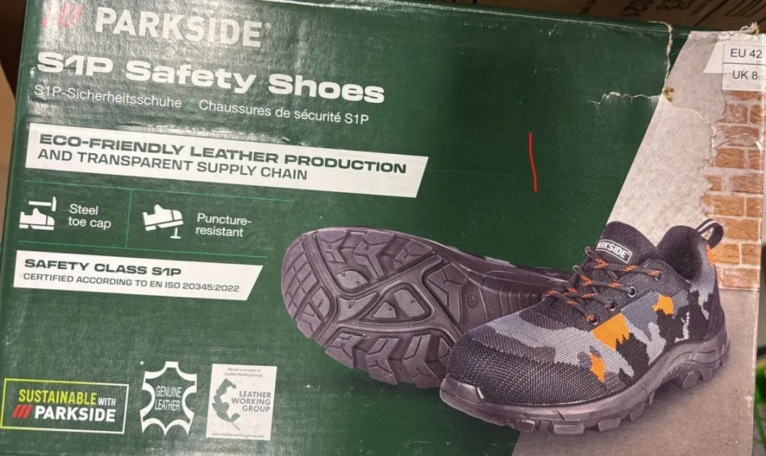 PARKSIDE Heren Veiligheidsschoenen S1P 43 - Camouflage