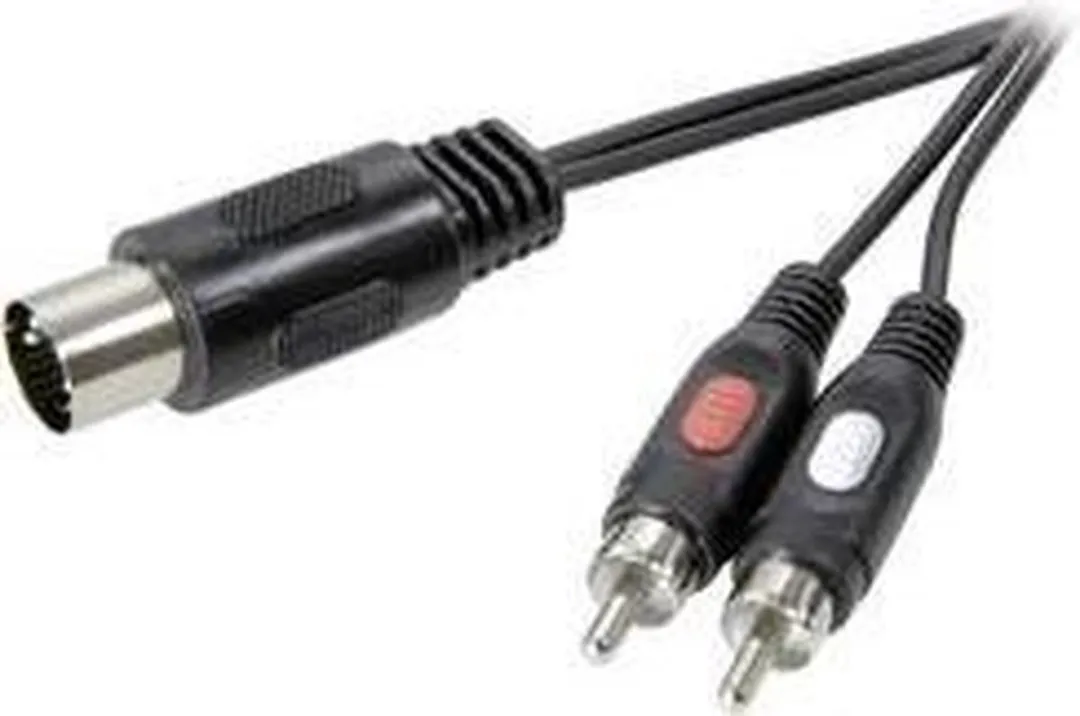 SpeaKa Professional SP-7870640 DIN naar Cinch Audio Kabel