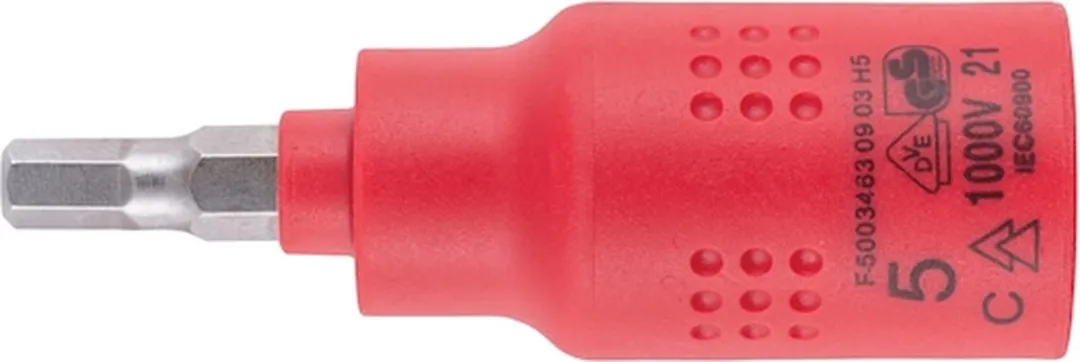 Würth VDE Dopsleutel 3/8" 5mm