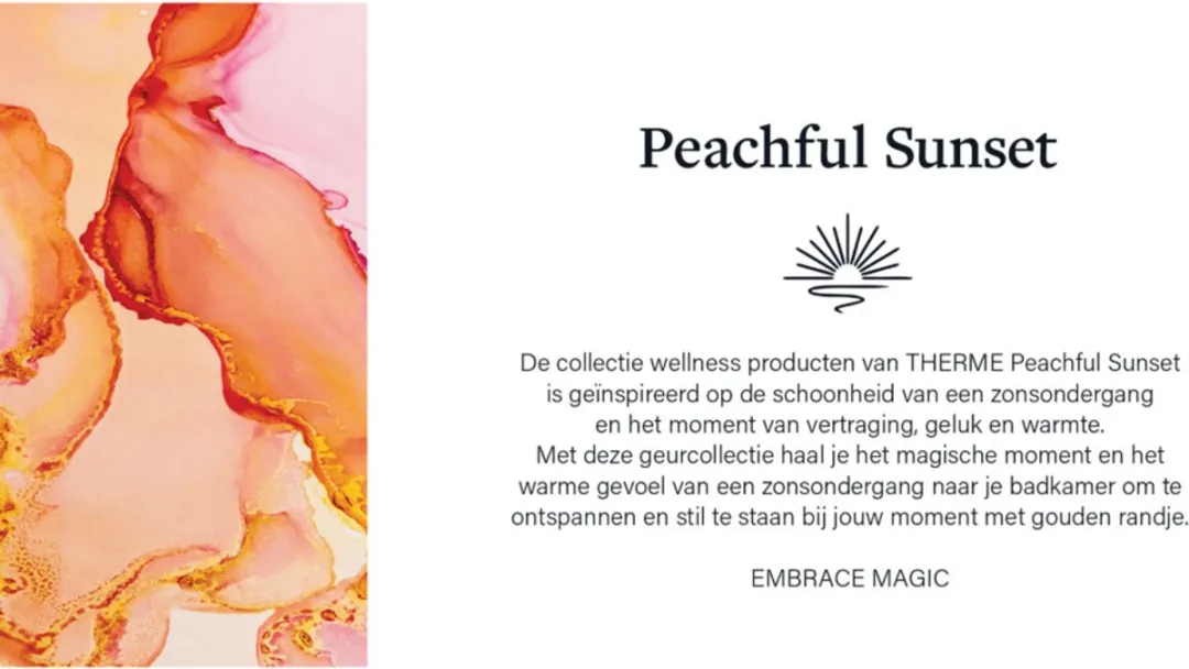 Therme Body Butter Peachful Sunset 225g