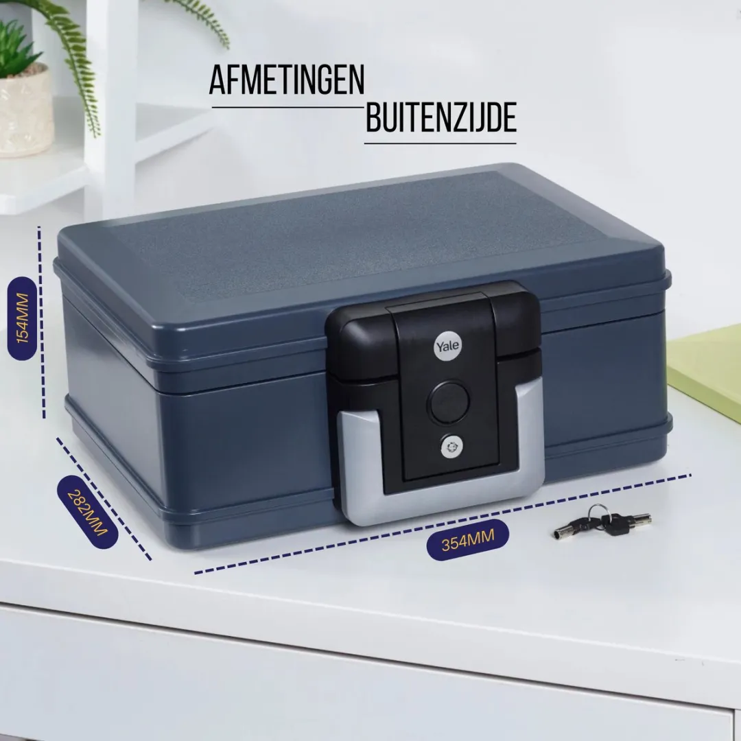 Yale Brand & Waterwerende Koffer Small 5L - Grijs