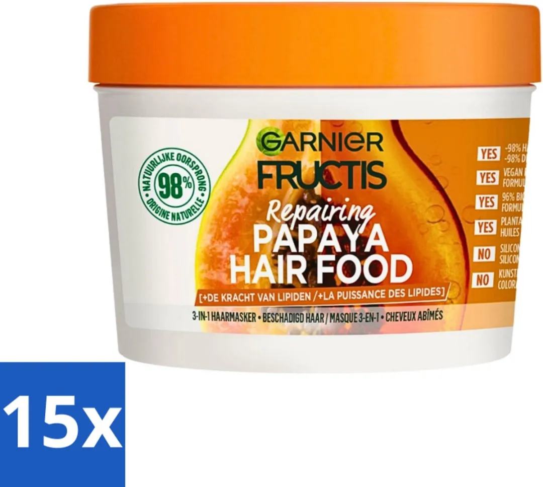 Garnier Fructis Hair Food Papaya Haarmasker 400ml