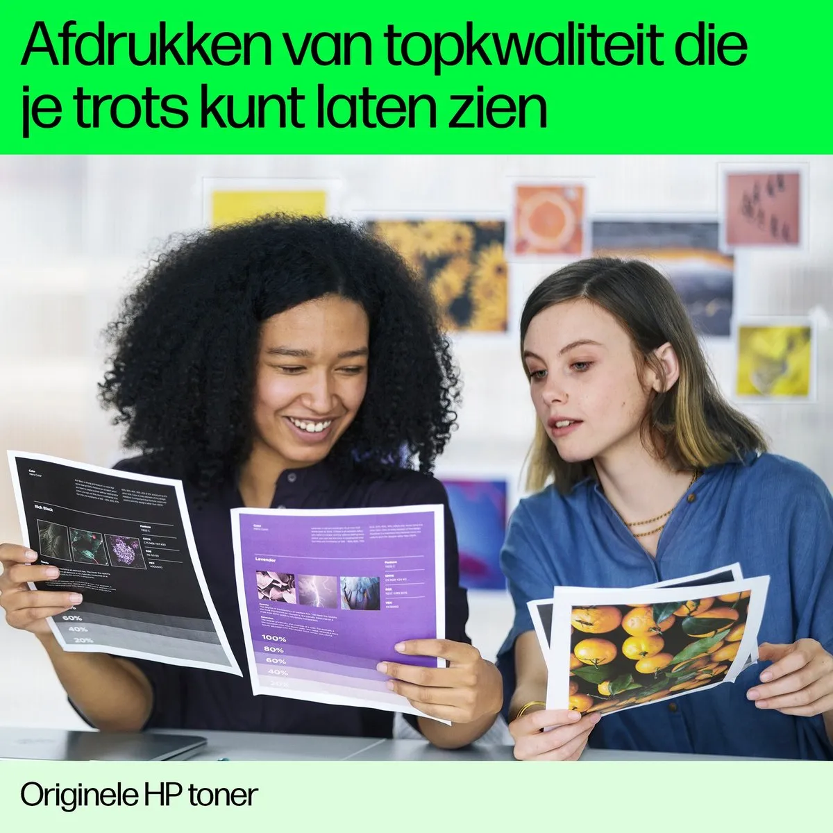 HP 201A Tonercartridge Geel - 1400 Pagina's