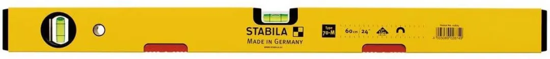 Stabila 70M Waterpas Magnetisch 600mm - 2 Libellen