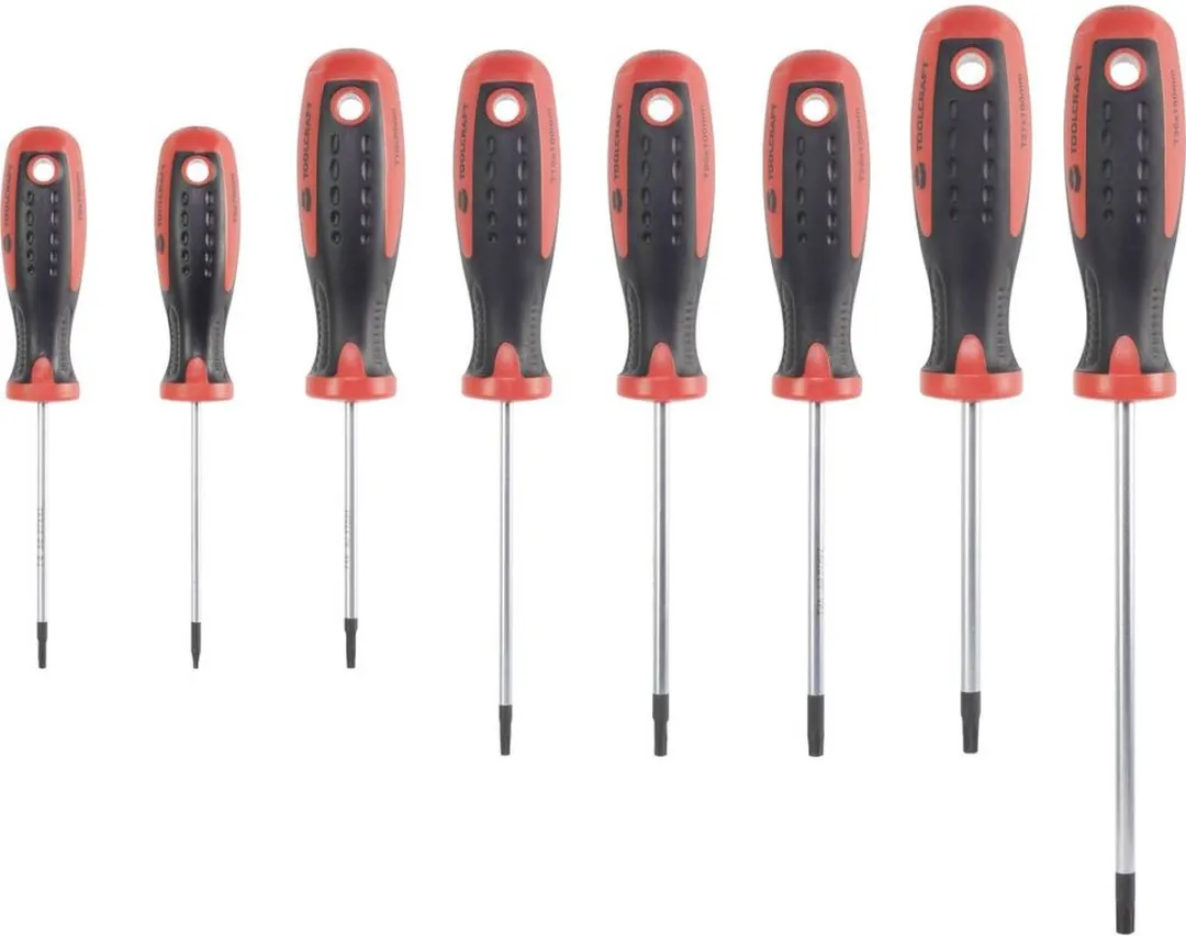TOOLCRAFT Schroevendraaierset 8-delig