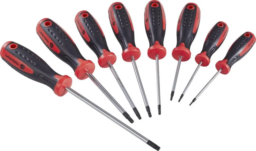 TOOLCRAFT Schroevendraaierset 8-delig