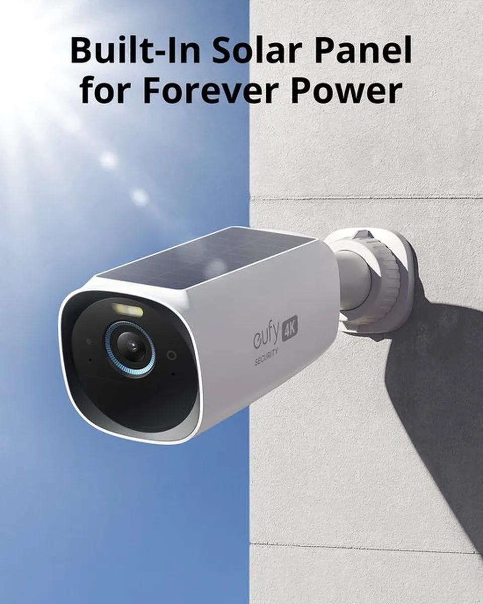 Eufy S340 SoloCam 3K + Eufycam 3 Voordeelbundel - Wit