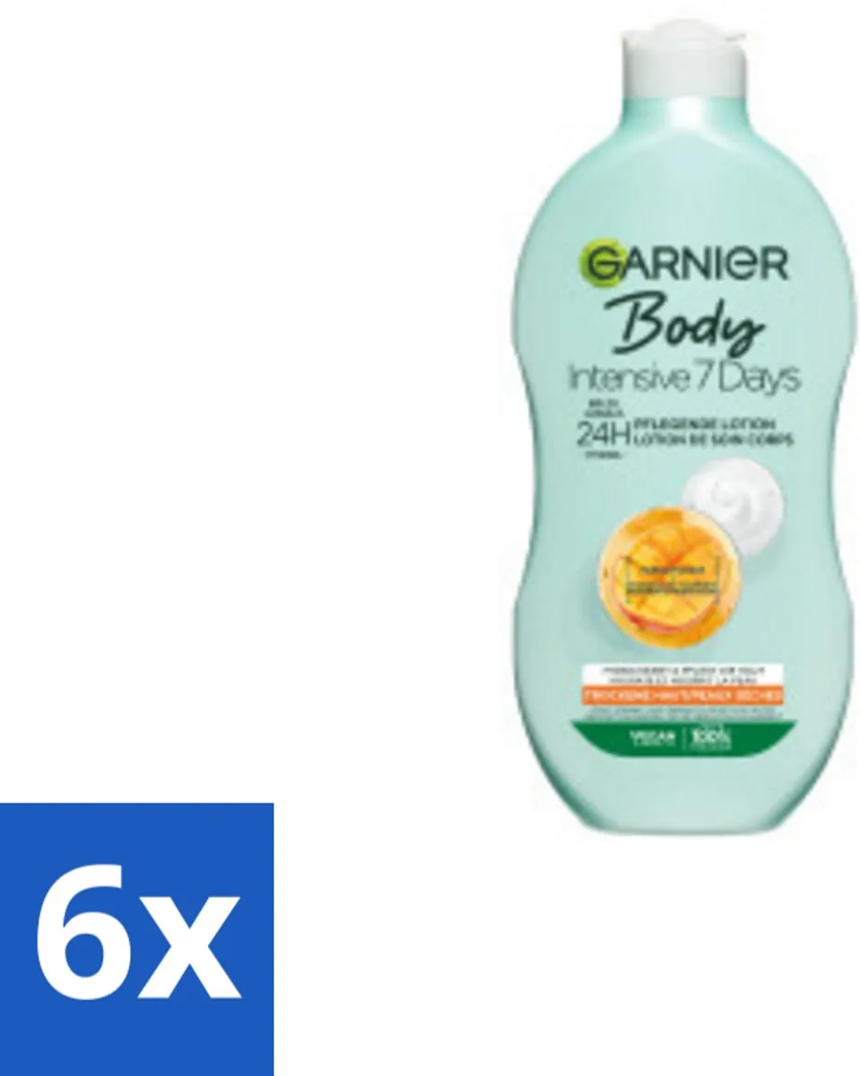 Garnier Bodylotion Intensive 7 Days 2400ml (6x400ml)