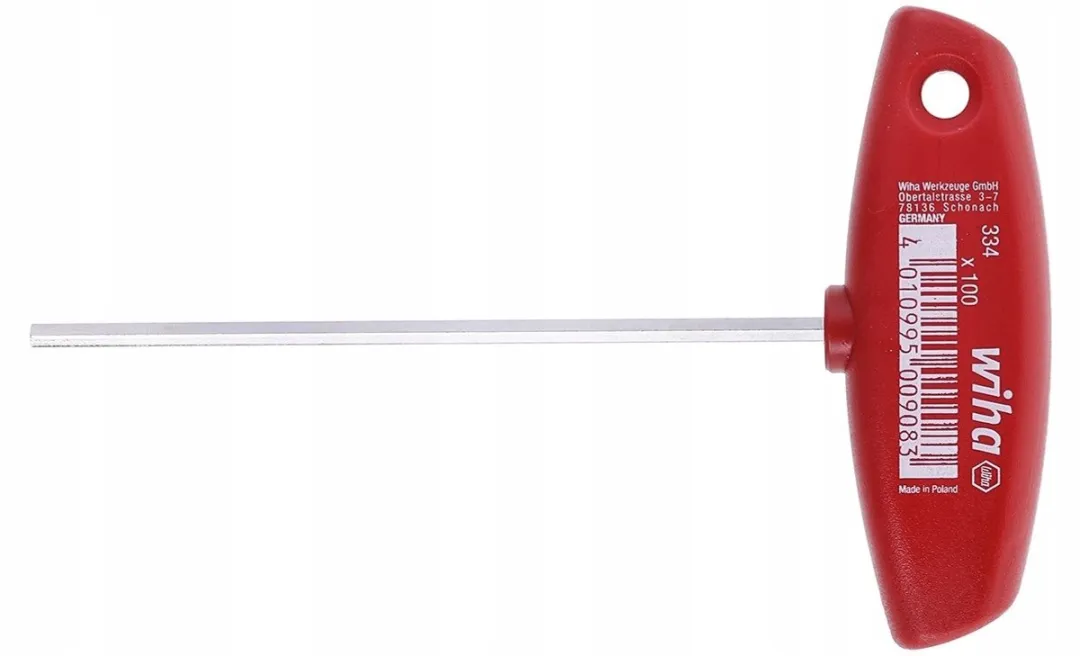 Wiha T-sleutel Inbussleutel 2,0x100mm