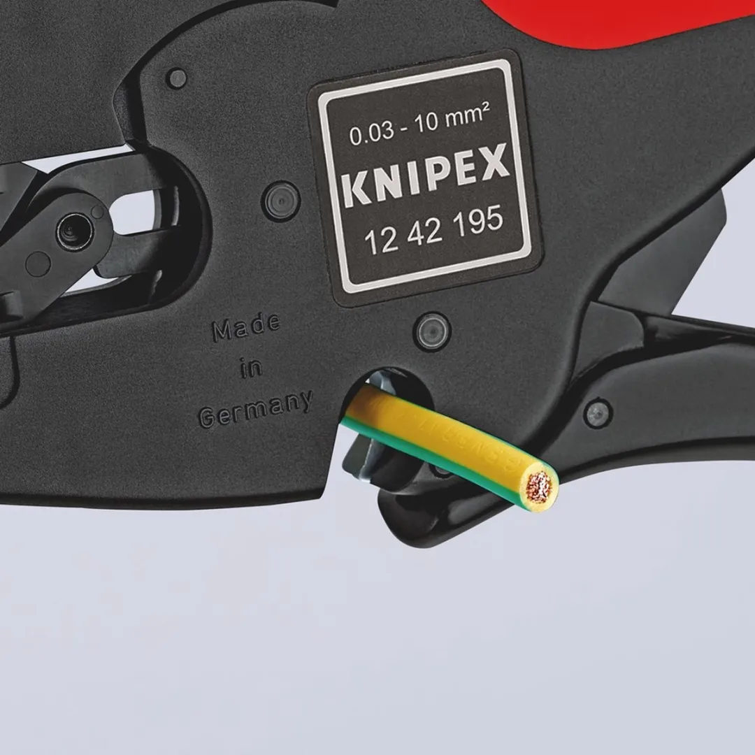 Knipex 12 42 195 Afstriptang Automatisch 0,03-10mm²