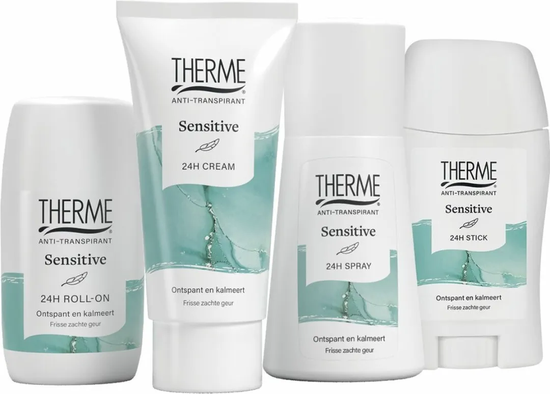 Therme Sensitive Anti-Transpirant Stick - 300g (6x50g)