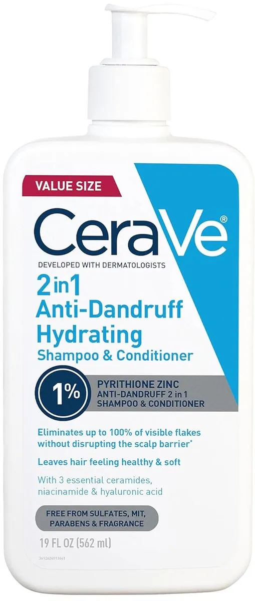 CeraVe 2-in-1 Hydraterende Shampoo & Conditioner 562ml