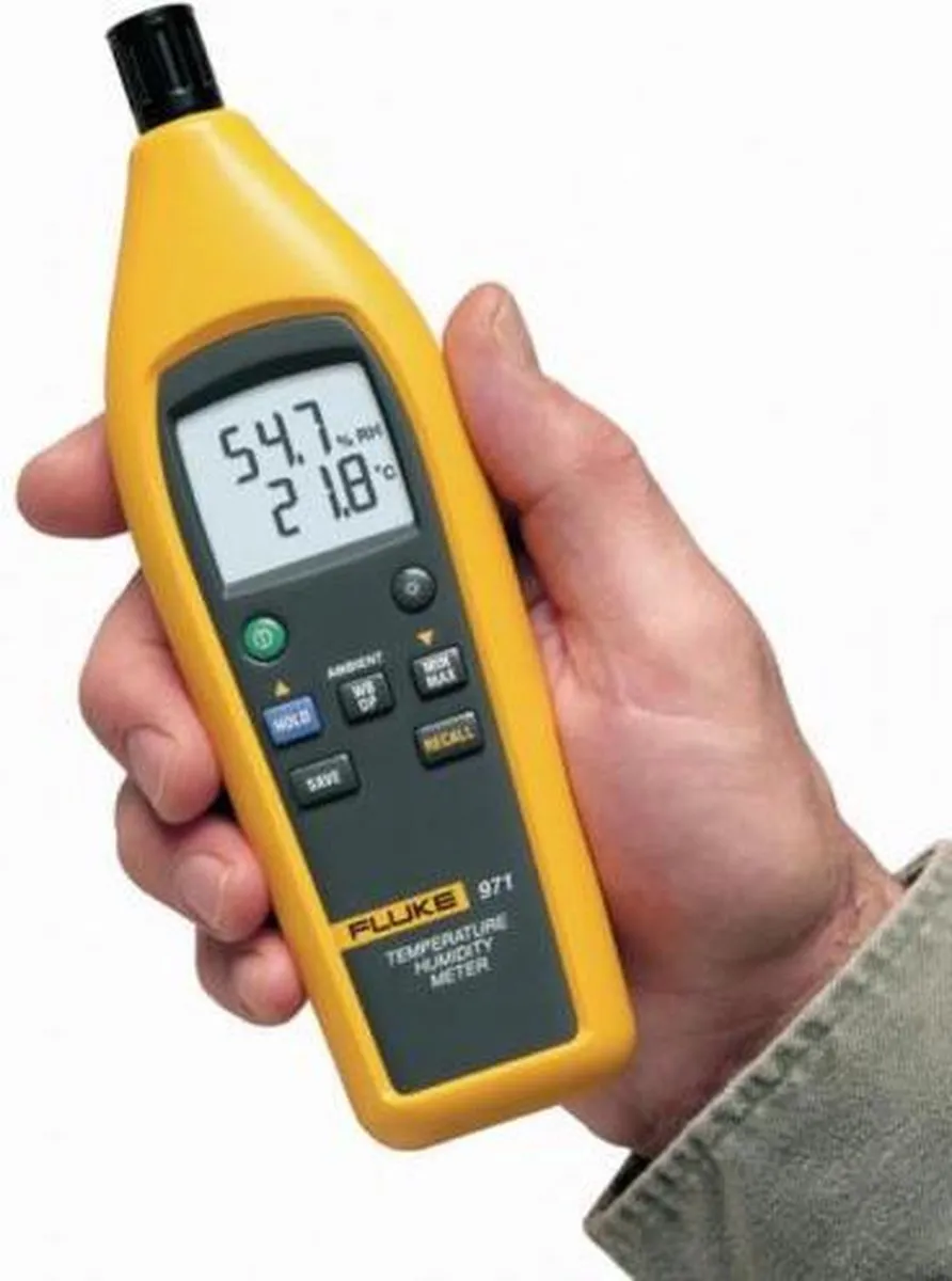 Fluke 971 Thermo- hygrometer - luchtvochtigheid 5-95% - -20 graden tot 60 graden