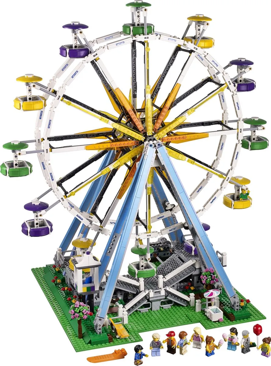 LEGO Creator Expert Reuzenrad 10247 - 2424 Stukken - Multicolor