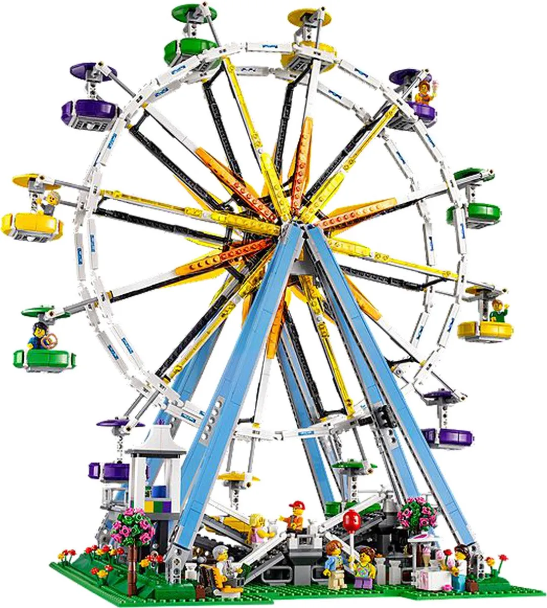 LEGO Creator Expert Reuzenrad 10247 - 2424 Stukken - Multicolor - afbeelding 6 van 6