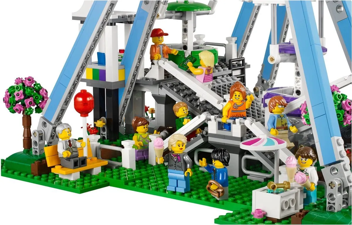 LEGO Creator Expert Reuzenrad 10247 - 2424 Stukken - Multicolor