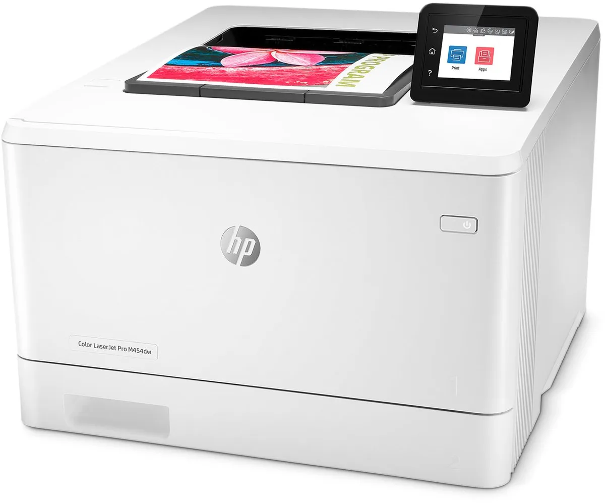 HP Color LaserJet Pro M454dw W1Y45A Laserprinter - Wit - afbeelding 6 van 6