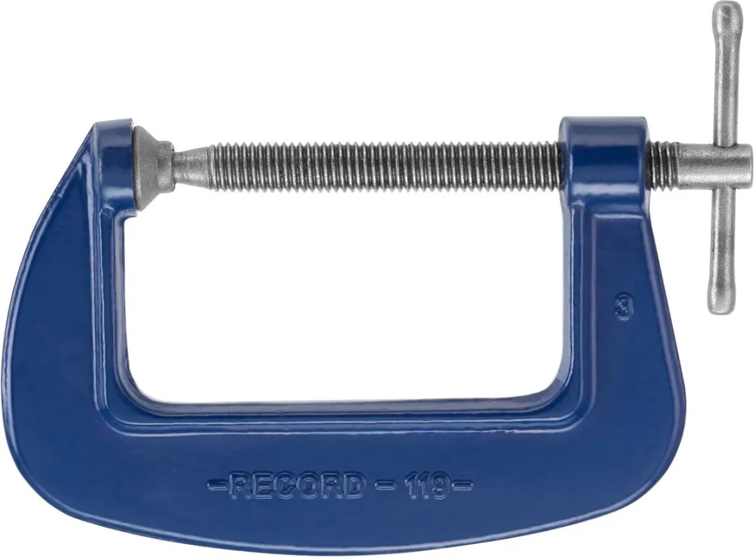 Irwin T1193 G-Klem 75mm - Blauw