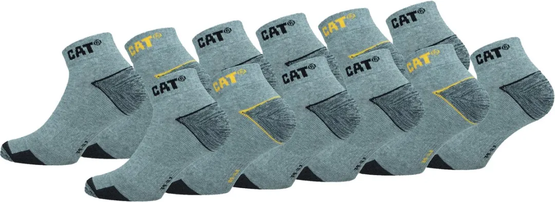 Caterpillar Korte Werksokken Heren 12 Paar