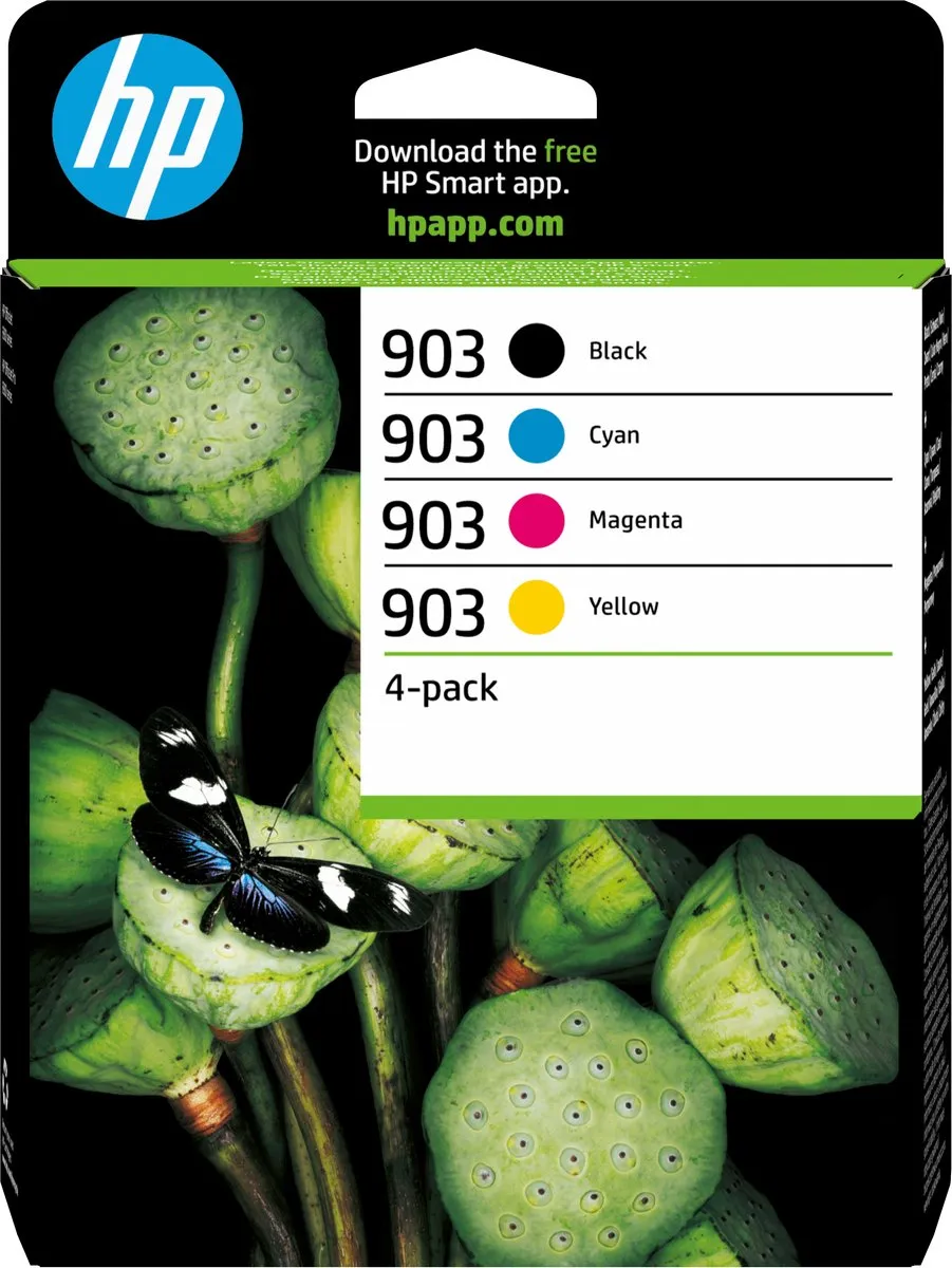 HP 903 Inktcartridge - 25.9ml - Zwart/Cyaan/Magenta/Geel