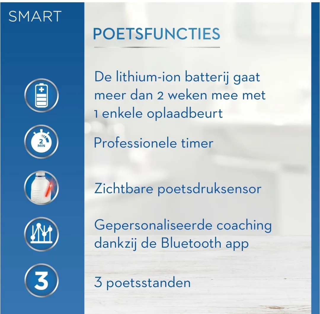 Oral-B Smart 4 4000N Tandenborstel - Wit