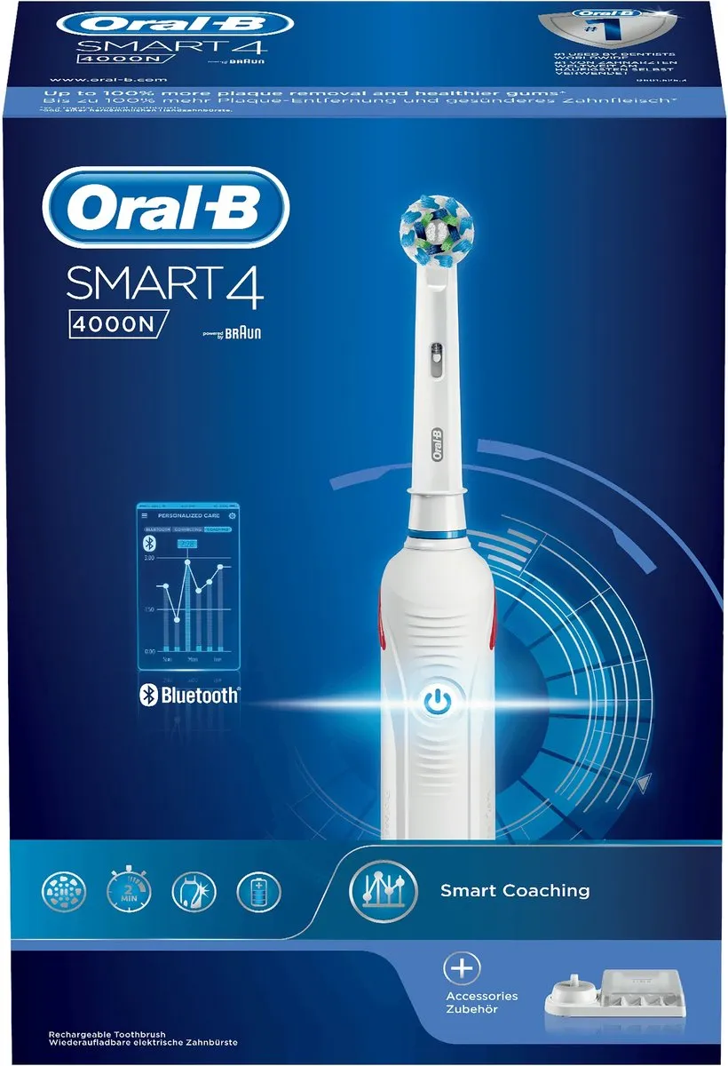 Oral-B Smart 4 4000N Tandenborstel - Wit