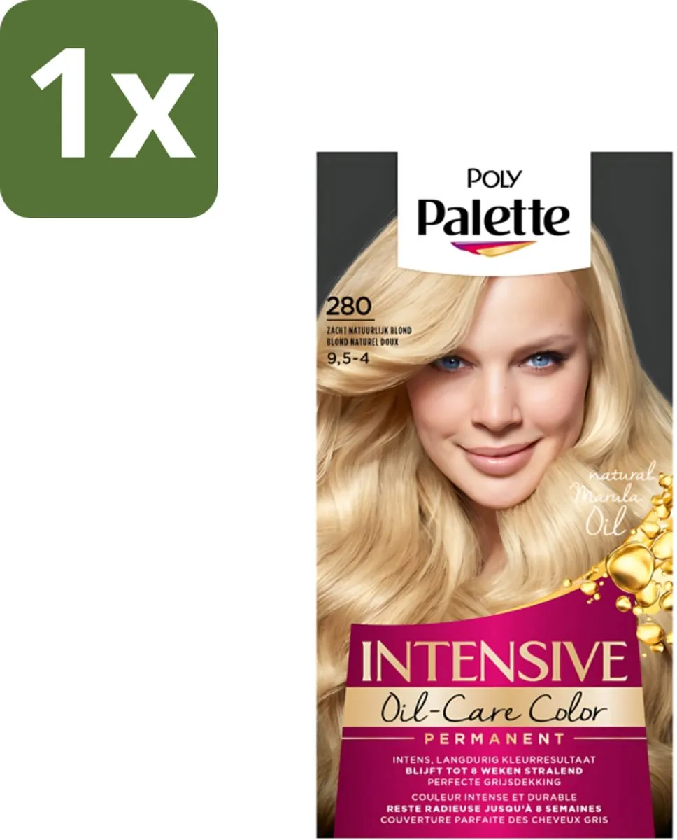 Schwarzkopf Poly Palette Haarverf Zacht Natuurlijk Blond 280