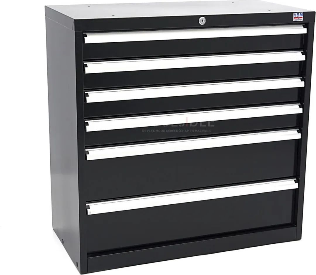 HBM 6 Laden Profi Gereedschapskast 90x45x90cm