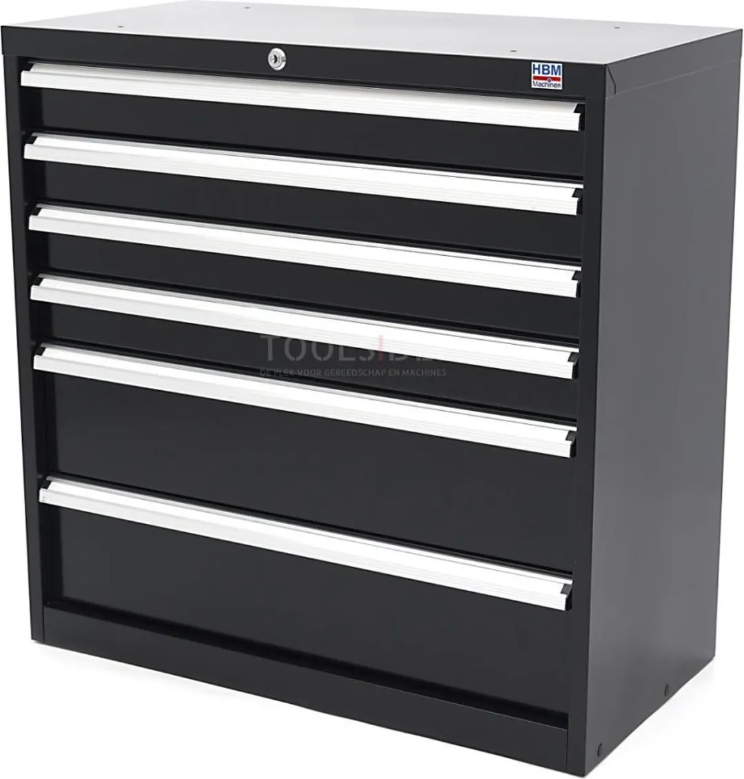HBM 6 Laden Profi Gereedschapskast 90x45x90cm