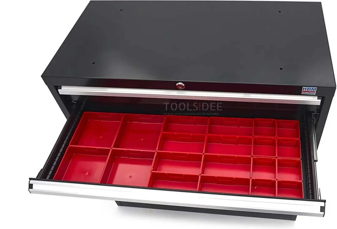 HBM 6 Laden Profi Gereedschapskast 90x45x90cm - afbeelding 6 van 6