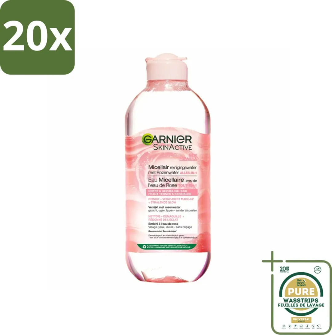 Garnier SkinActive Micellair Reinigingswater Rozenwater 400ml