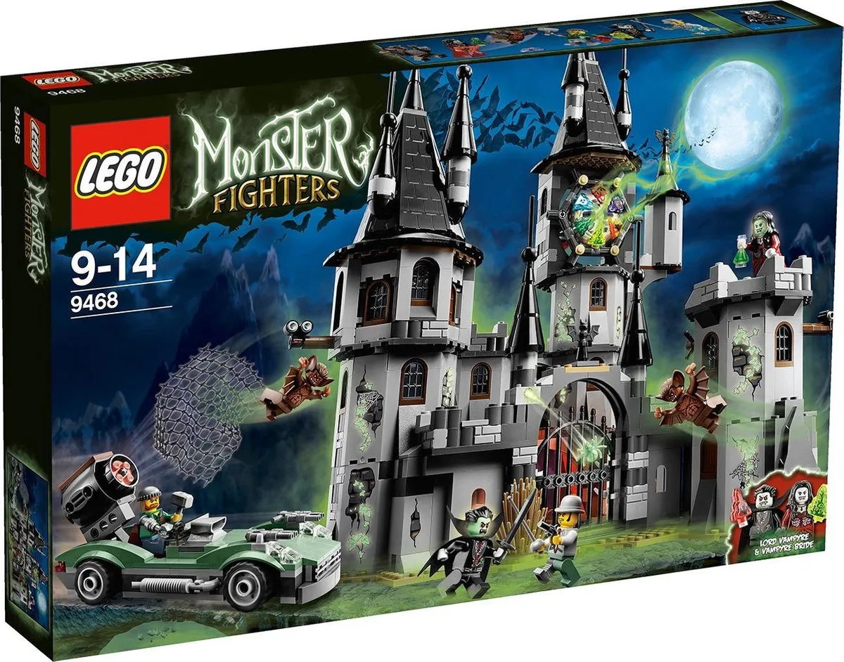 LEGO Monster Vampierkasteel 9468 - 956 Stukken