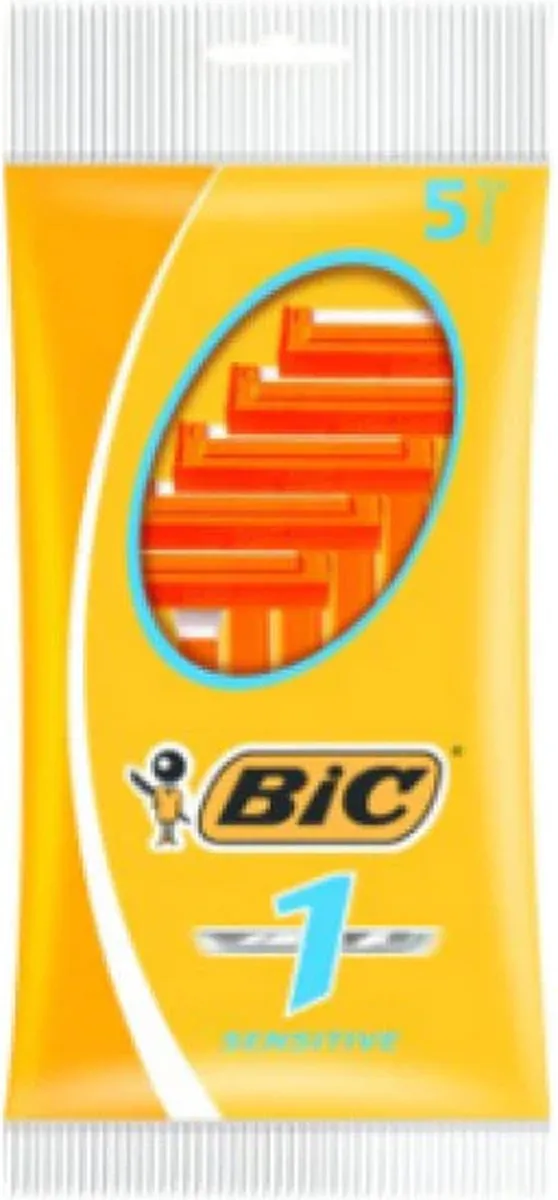 Bic Sensitive Wegwerpscheermesjes 1 Mes - 5 Stuks - afbeelding 6 van 6