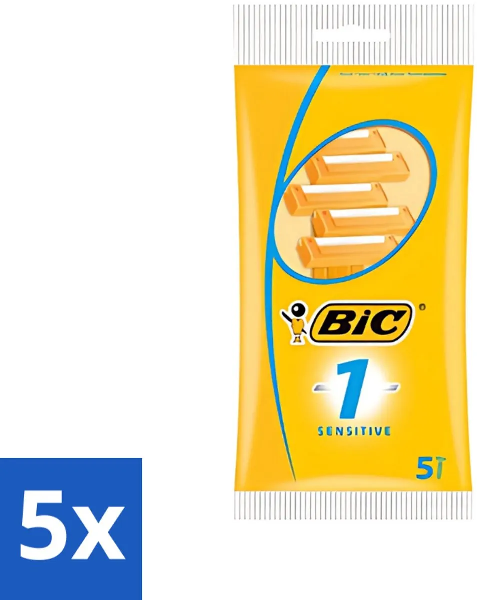 Bic Sensitive Wegwerpscheermesjes 5 Stuks